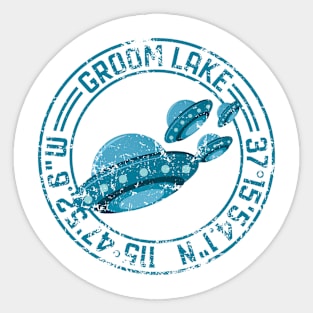 Groom Lake Sticker